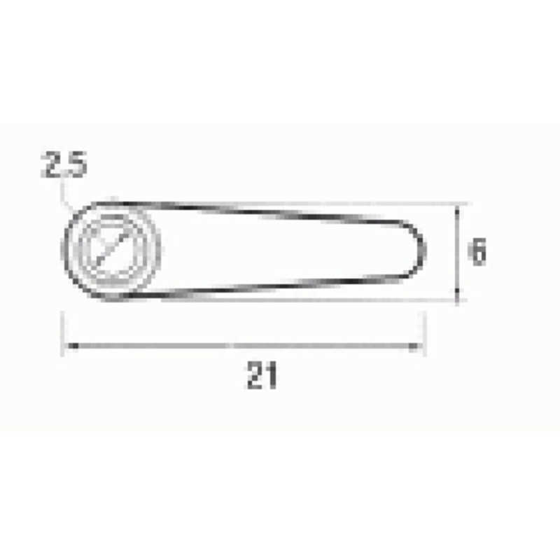 福井金属工芸　ステンレストンボ (リング付)7分SUS304 5000個入　D6307A