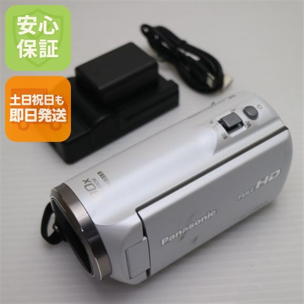 美品 HC-V480MS ホワイト デジビデ Panasonic 24