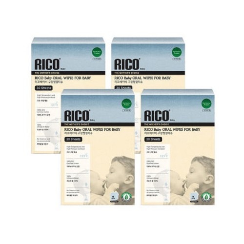 リコ121度種子口腔清潔ティッシュ30枚4パックきれいな安全な滅菌赤ちゃん口腔衛生用品バラ包装外出 5,254円