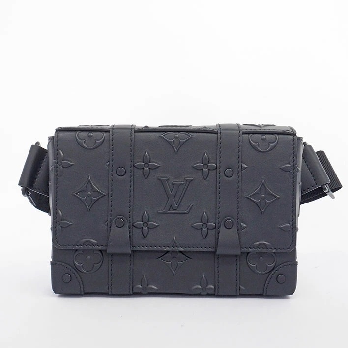 【美品】ルイ ヴィトン トランクスリング モノグラム M57952 メンズ【ボディバッグウエストポーチ】