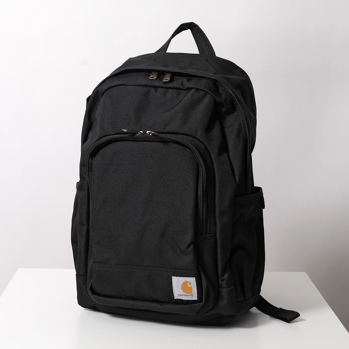 Carhartt カーハート バッグパック 25L CLASSIC LAPTOP BACKPACK CB0536 B0000536 メンズ リュック 撥水 防水 ポリエステル ロゴ 鞄 001/BLK