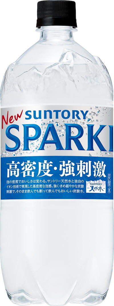 他サイト： 即納：サントリー 天然水 SPARKLING 炭酸水 1050ml ×12本の商品画像