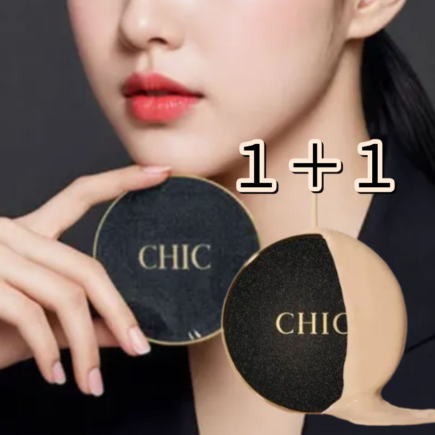 [韓国コスメ][1+1]アシク モダンブラックレーベル クッションファンデ SPF50+PA++++ 15g / マスクをしても崩れにくい持続力! 5,150円