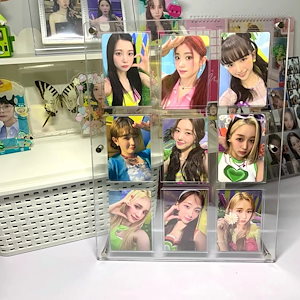 CD ケース 写真入れ トレカケース 収納 CD 入れ コレクトブック クリア 韓国 透明 多機能 整理整頓 おしゃれ