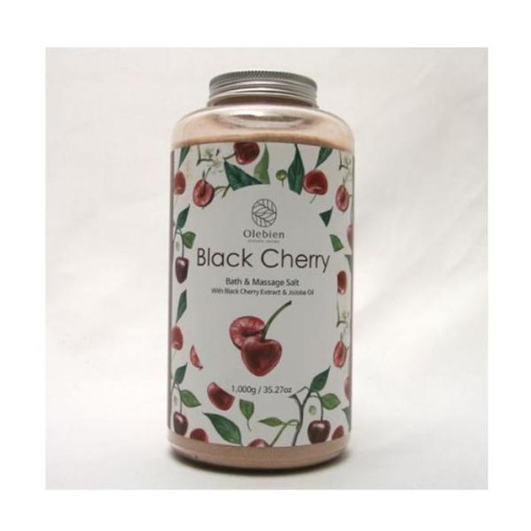 OF4M117Oオレビエンヌ 美容塩 バスソルト 1000g ブラックチェリー