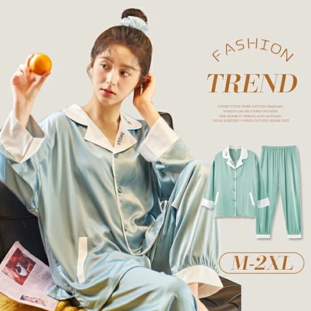 ルームウェア レディース サテン シルク 前開き パジャマ 寝巻き ルームワンピース レディース 部屋着 サテン 可愛い 長袖 パンツ ズボン キャミソール 上下セット 秋 春 夏 可愛い 長袖