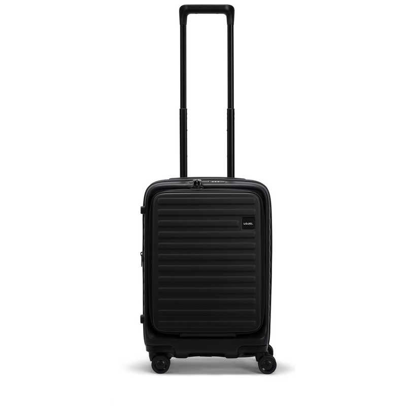 LOJEL　スーツケース Cubo キューボ Small REFRESH 拡張機能付き 宿泊目安：3泊～4泊 [TSAロック搭載 / 37L] ブラック　CUBO-S-REFRESH-BK