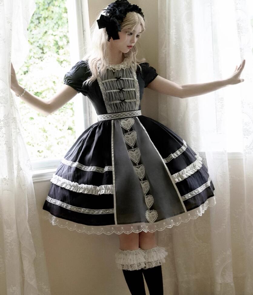 【新作登場 最安値!】74ロリータ ゴスロリ コスプレ メイド服 コスチューム 文化祭 学園祭 衣装 仮装 ハロウィン おすすめ 可愛い 長袖 ドレス　日常　写真　舞台　花嫁　洋服　新販　ハロ