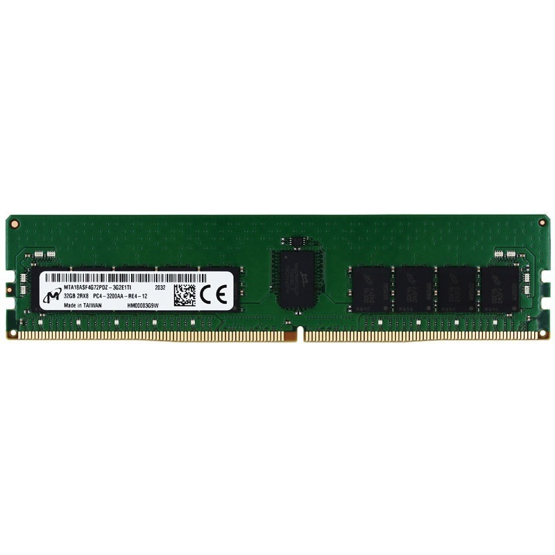 Micron サーバーメモリ PC4-25600(DDR4-3200) 32GB DIMM MTA18ASF4G72PDZ-3G2E1 永久保証 海外パッケージ