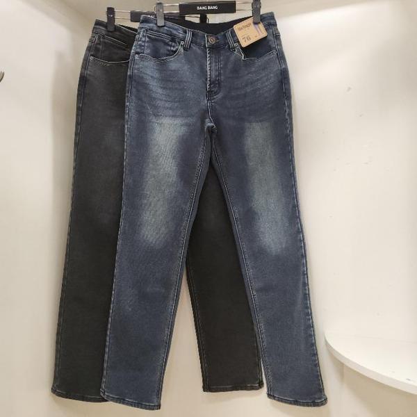 HC15 男性用冬用ウエストバンド起毛スパンストレートフィットジーンズ NQL642 (S41926240) 8,509円