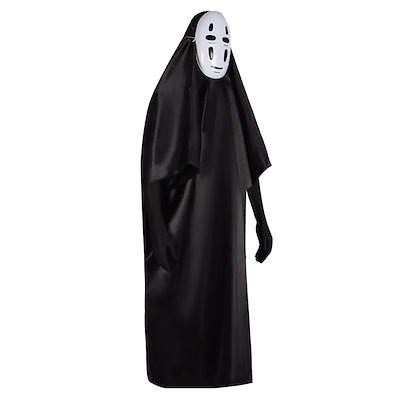 千と千尋の神隠し カオナシ ハロウィン コスチューム 3点セット(衣装+お面+手袋) 6,279円