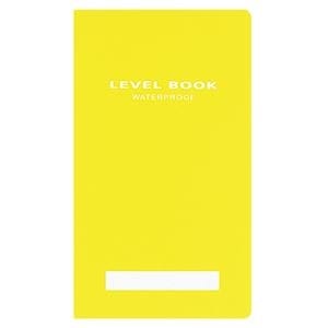 （まとめ） コクヨ 測量野帳（ブライトカラー） 耐水PP表紙 レベル 30枚 黄 セ-Y31Y 1冊 10セット