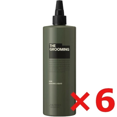 【送料無料】 資生堂 シセイドウ ／ MEN ／ ザ・グルーミング シェービングリキッド 480ml （サロン専用）【6個セット】／ サロン専売品 ／ スキンケア