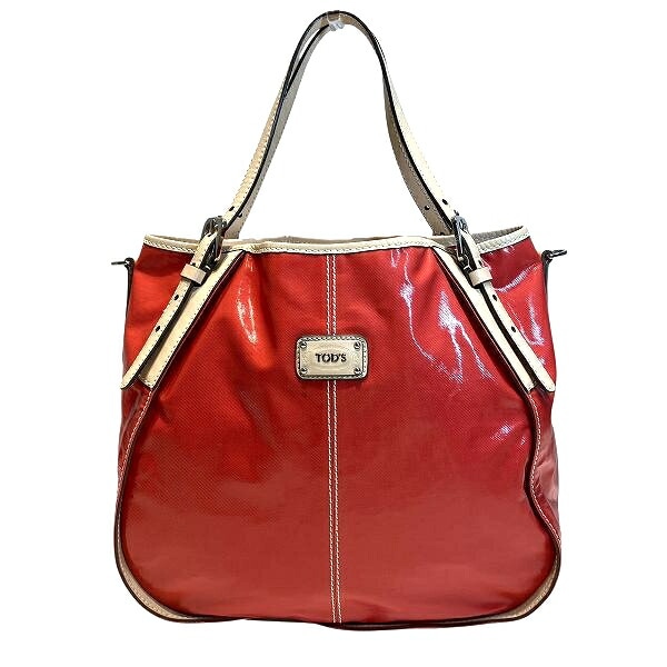 トッズ SACCA MINI バッグ トートバッグ ショルダーバッグ レディース 【中古】