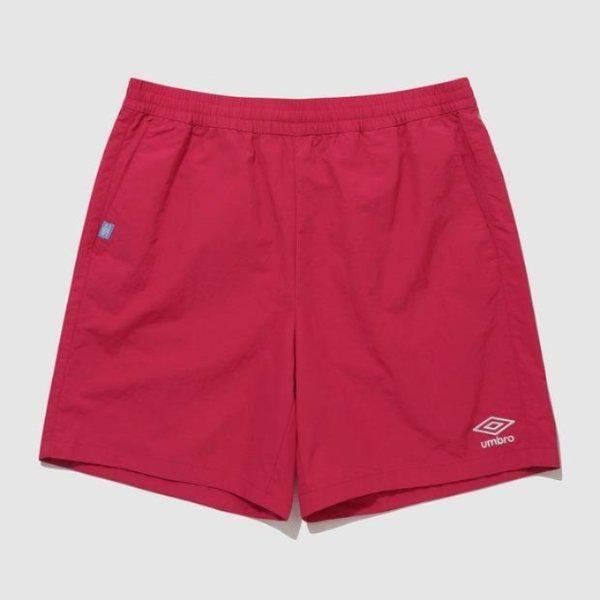 ハーフパンツ NQK UQ223CHP41-RRD クラシック4部丈ハーフパンツ / ROSE RED