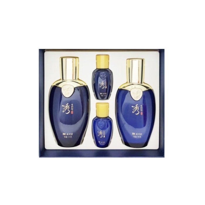 男性化粧水 Hyobidam Jeongyul 2種セット(おまけサンプル付き）基礎化粧品