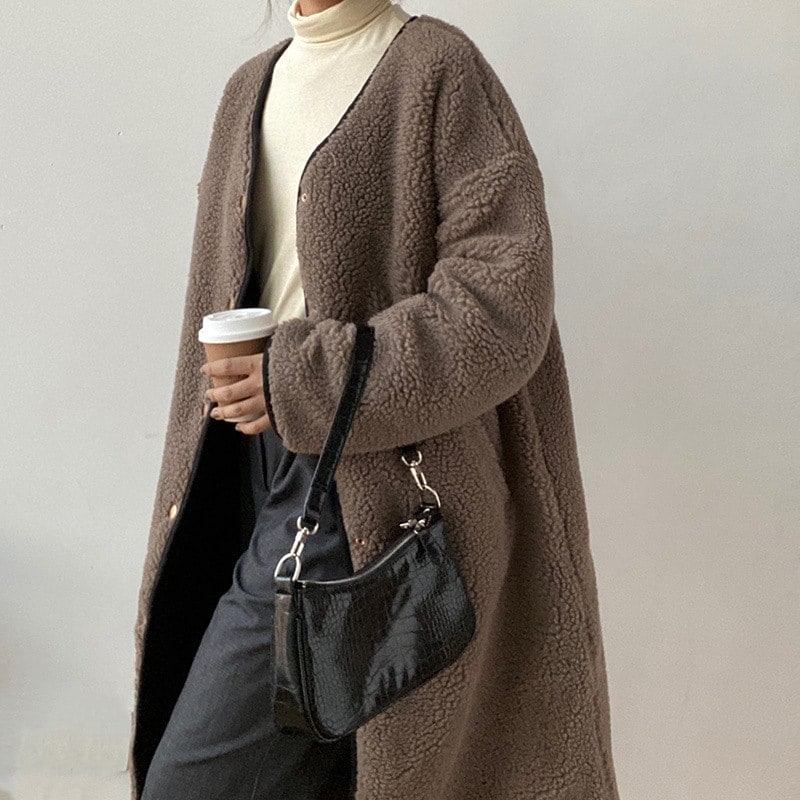 【急速出荷!】アウターレディースボアキルティングロング丈シンプル暖かいシンプル今日は30パーセント