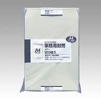 （まとめ買い）クラフト封筒 角2 グレー 100枚入 PK-121M ｸﾞﾚｰ 00060989 [x3]