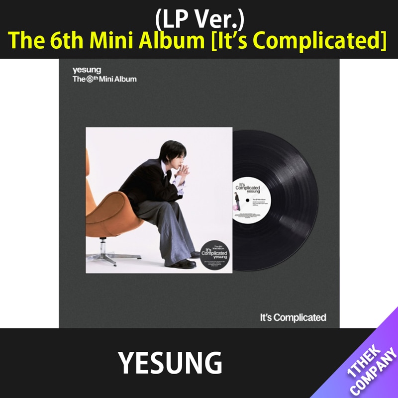 （ LP Ver.）YESUNG The 6th Mini Album [It’s Complicated]