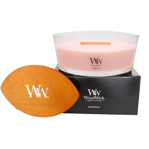 WoodWick アロマキャンドル 焚火 ウッドウィック ハースウィック キャンドル 焚き火の音がするキャンドル ギフト 女性 プレゼント 香り アロマ (コースタルサンセット)