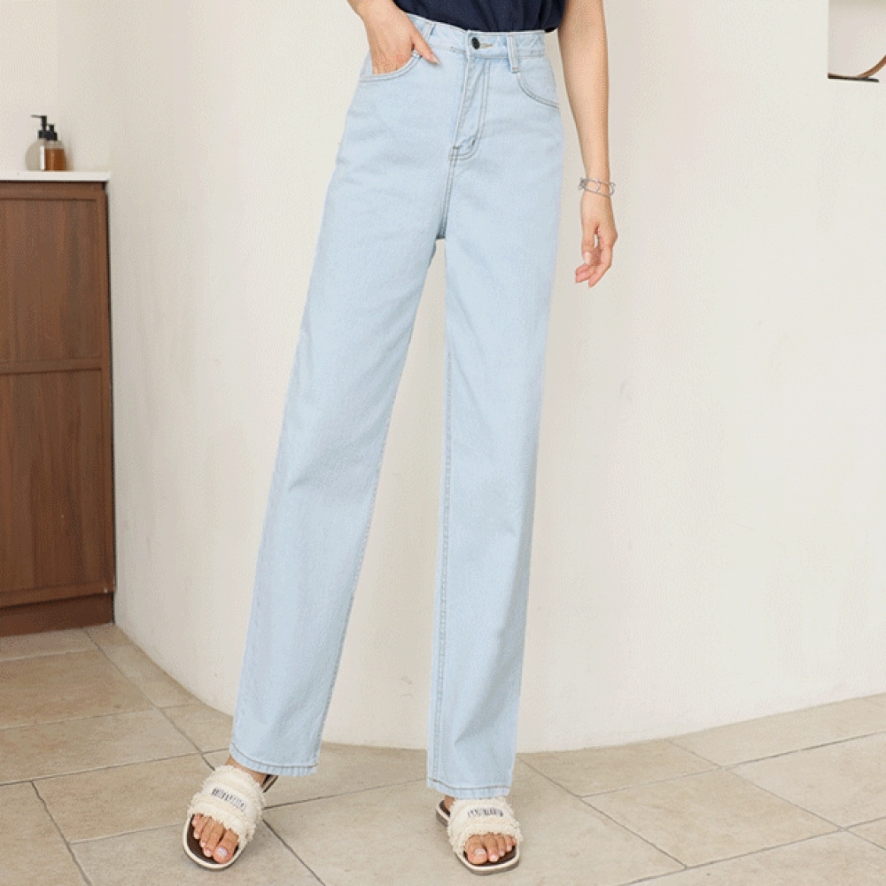 クリック&ファニーリフレッシングマックスワイドデニムパンツ [SMLサイズ]