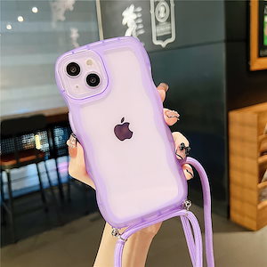 肩掛けiphone 13 12 11 ケース 透明 耐衝撃 XR X 7/8plus