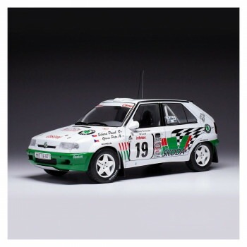 イクソモデル B シュコダ フェリシア キットカー 95 ツールドコルス 1/18スケール 19 P.Sibera/P.Gros 18RMC149B