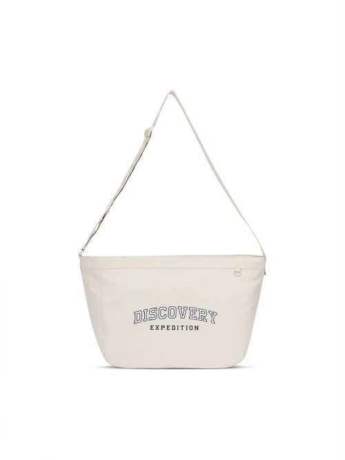 Discovery EXPEDITION Varsity News Boy Bag L IVORY DXCR20 6