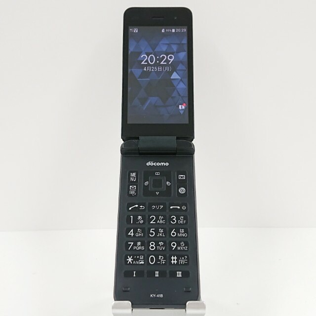 DIGNO ケータイ ベーシック KY-41B ドコモ ブラック 送料無料 本体 c17025 【中古】