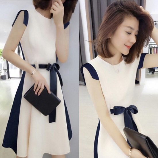 【取寄：納期2週間】ロングワンピース ドレス ミディ丈 夏新作 ノースリーブ レディース きれいめ 大きいサイズ