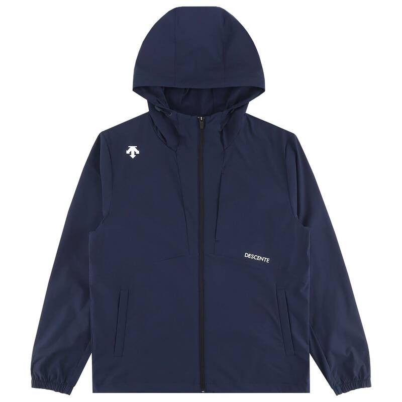エッセンシャル フード付きウィンドブレーカー SQ123UWB21NAVY