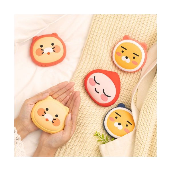 KAKAOFRIENDS PARTNERS フェイシャルハンドストーブ補助バッテリー 5000mAh Cタイプ充電