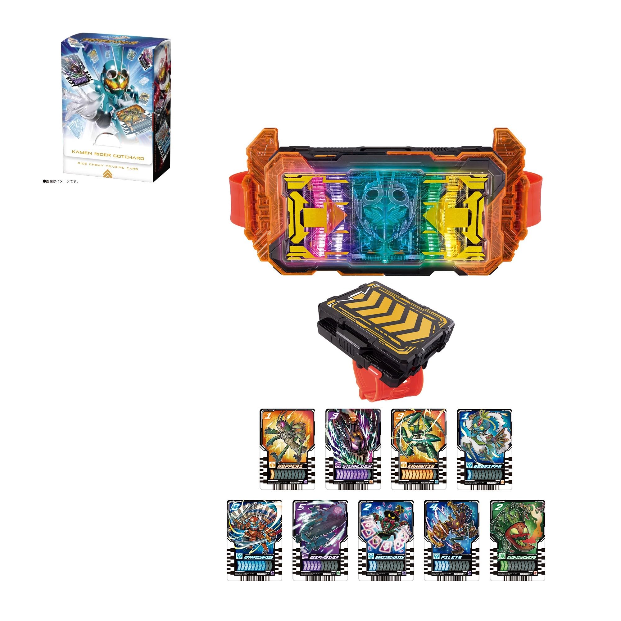 [バンダイ] 【仮面ライダーガッチャード】変身ベルト DXガッチャードライバー&ampガッ チャードローホルダーセット(ケース付 8,114円