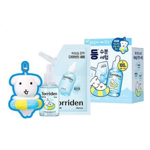 ガナディ エディションダイブイン低分子ヒアルロン酸セラム50m l+ 詰め替え50ml + ガナディ人形キーリング