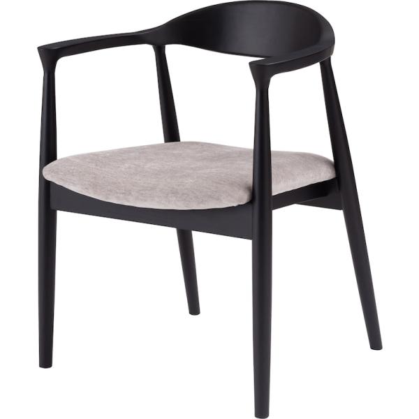 アッシュのアーチが美しいシンプルモダンなアームチェア form モダン 北欧 ダイニング キッチン ダイニングキッチン チェア