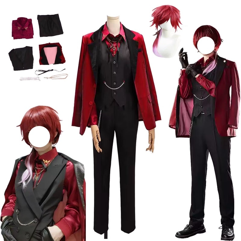 ローレン イロアス コスプレ衣装 3周年コスプレ衣装 仮装 コスチューム 文化祭 イベント クリスマス ハロウィン ウイッグ追加可能