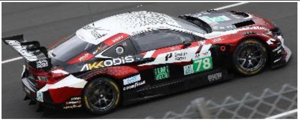 スパーク 1/43 Lexus RC F LMGT3 No.78 AKKODIS ASP TEAM Le Mans 24H 2025【S9300】 ミニカー S9300 レクサスRCF LMGT3 N