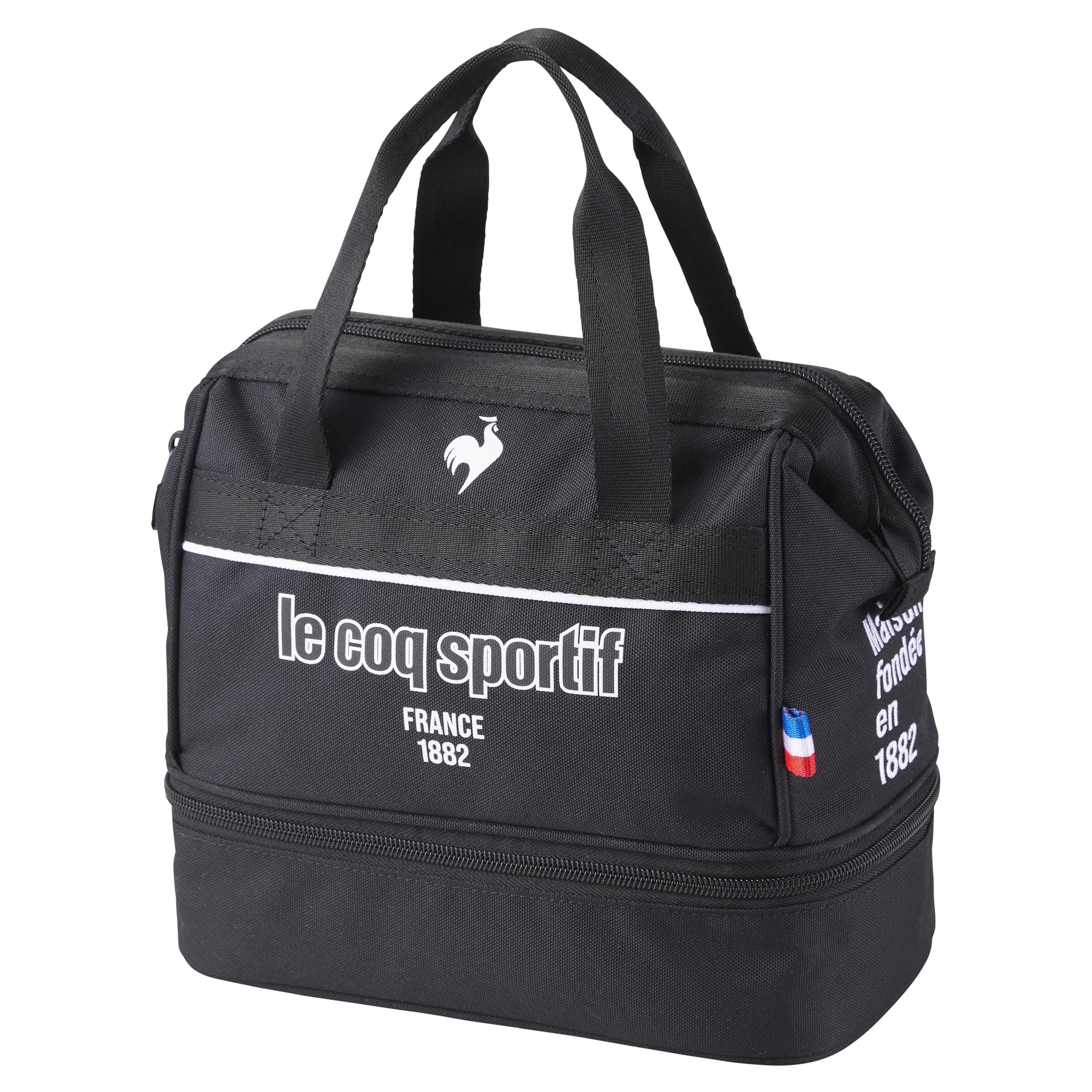 [ルコックスポルティフ] カートバッグ 保冷裏地 二層式 大開口 ラウンド ゴルフ LG5STT40M メンズ BK00(ブラック)