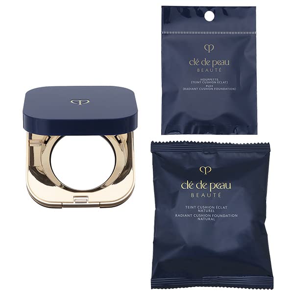 【セット】資生堂 クレ・ド・ポー ボーテ cle de peau BEAUTE タンクッションエクラ ナチュレル SPF25/PA+++ 14g ケース・パフ付 クッションファンデーション オークル0