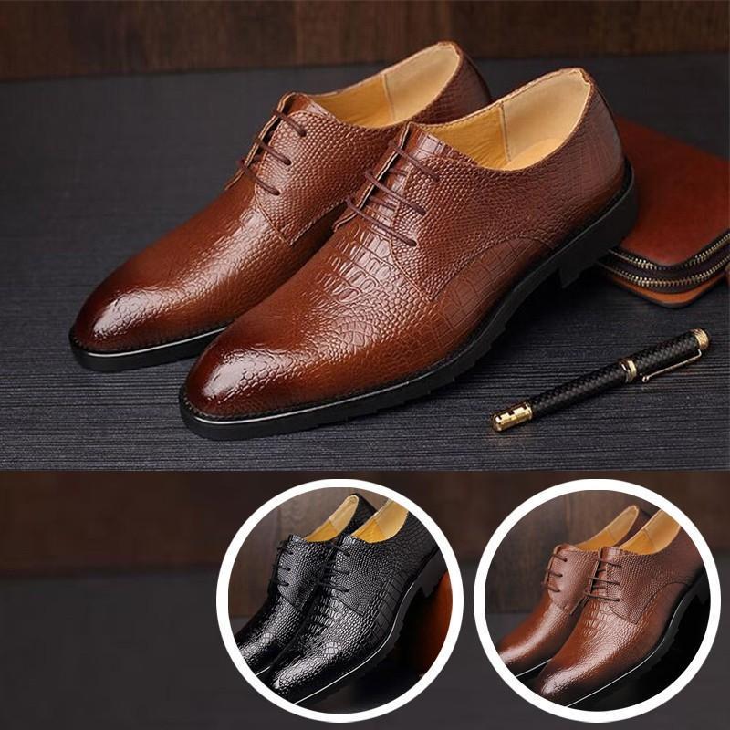 メンズビジネスシューズ通勤柄カジュアル紳士レスーアップ無地ビジネス