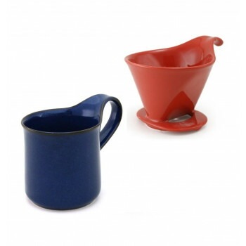 ZERO JAPAN（ゼロジャパン） ドリッパー＆カフェマグセット ドリッパートレイ付 DMZ-16 TO/JB