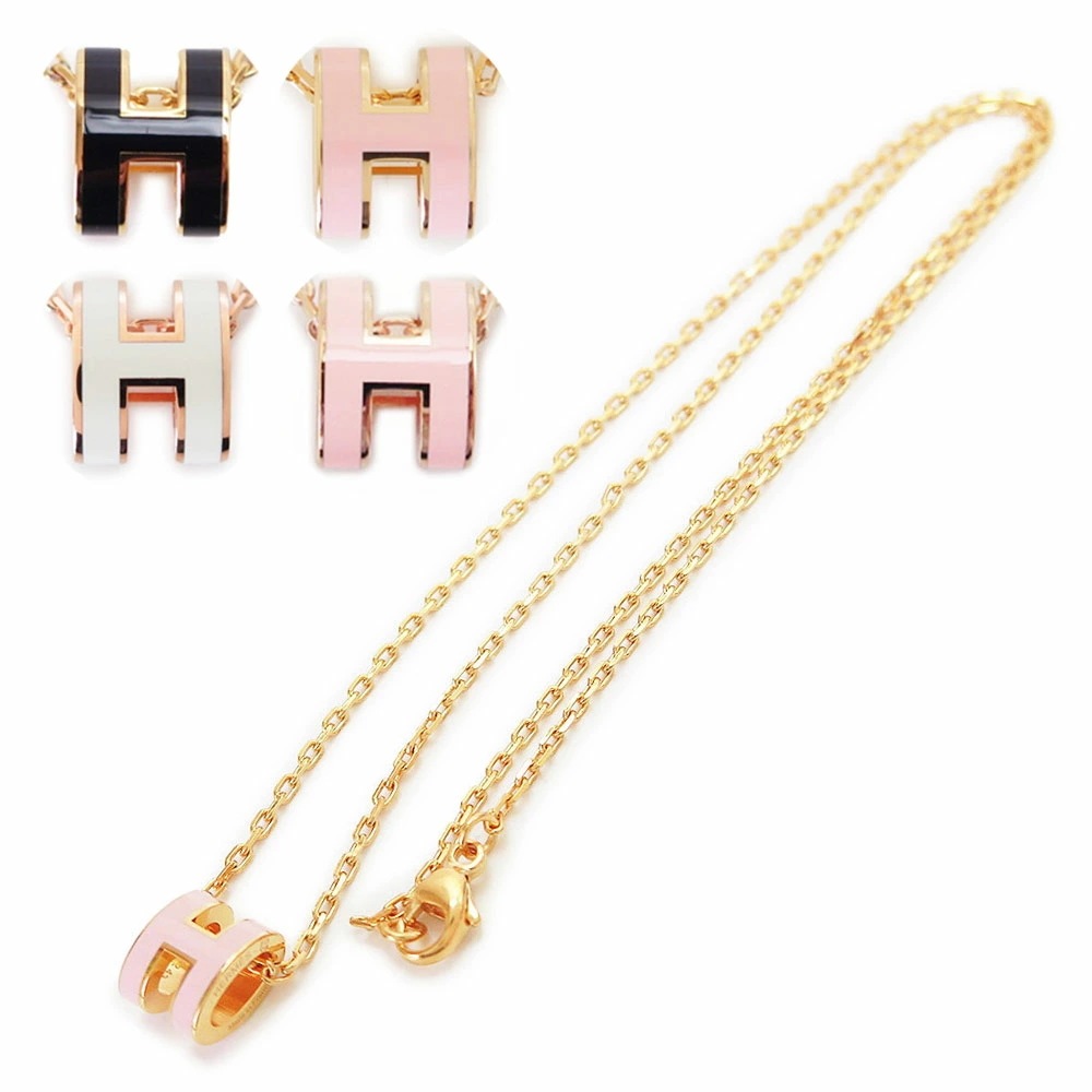 ネックレス レディース ミニ ポップH ペンダント アクセサリー