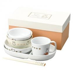 【新品/在庫あり】【特選商品6】ミッフィー イングレーズ（こっこ親子） つみつみ食器セット 417722
