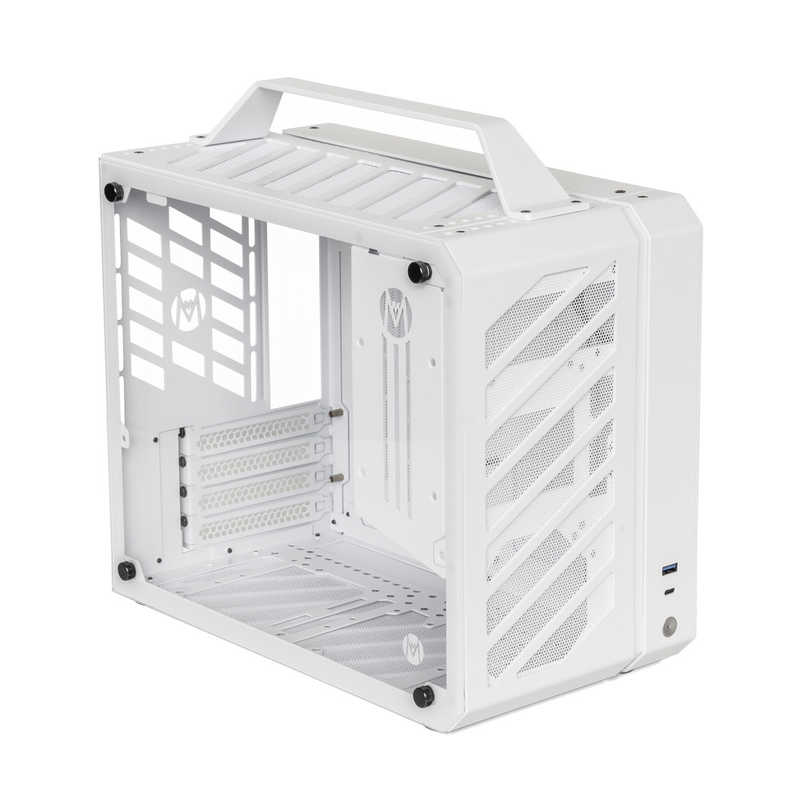 MECHANICMASTER　PCケース［Micro ATX /Mini-ITX］Mechanic Master ホワイト　C28-WH