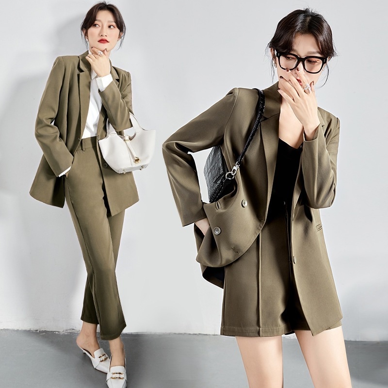 スーツ パンツの丈を選べる 洗えるストレッチ生地 オールシーズンスーツ ジャケット ＆ パンツ