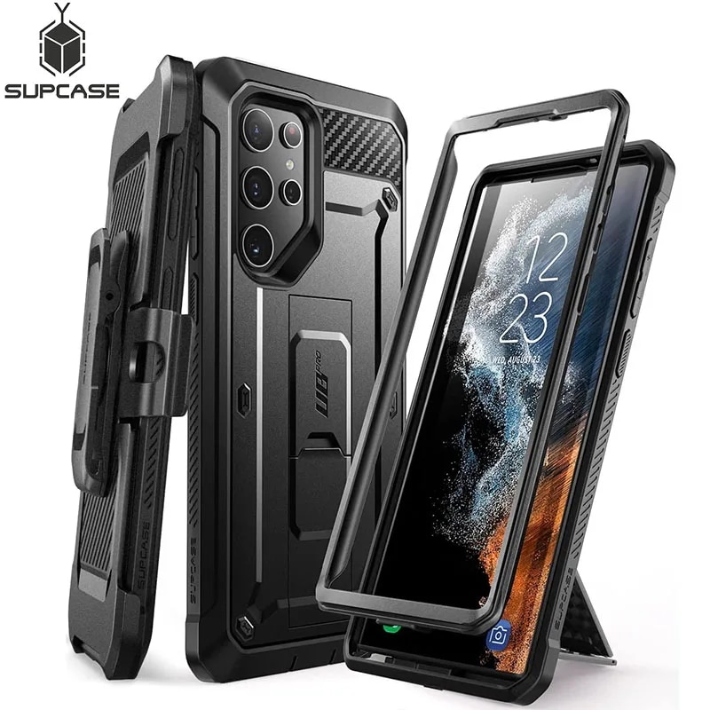 SUPCASE For Samsung Galaxy S22 Ultra Case (2022) 6.8 inch UB Pro Full-Body Holster Cover WITHOUT Bui