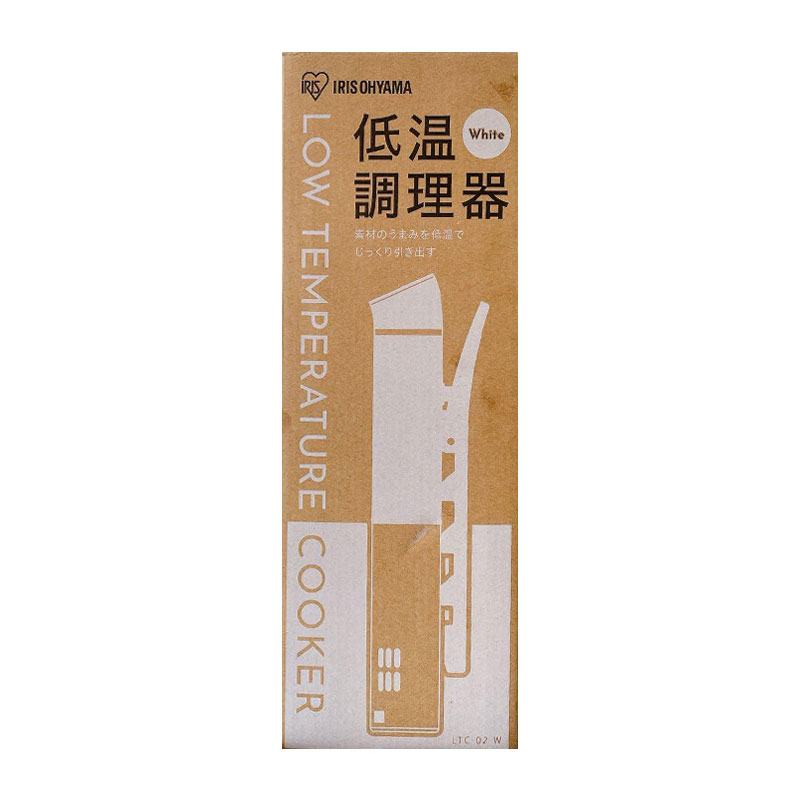 【新品】IRIS OHYAMA アイリスオーヤマ 低温調理器 LTC-02-W ホワイト