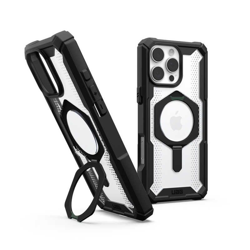 UAG　iPhone 16 Pro Max 耐衝撃ケース MAGSAFE対応 PLASMA XTE ブラック/クリア　UAG-IPH24LA-TXM-B/C