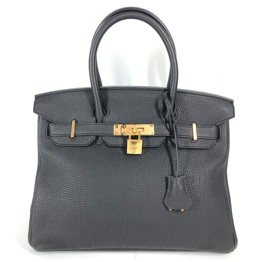 ハンドバッグ バーキン30 バーキン 30 カバン バッグ トートバッグ トゴ ブラック