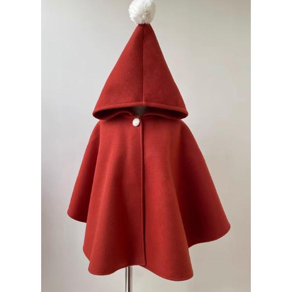 冬の特恵マントコート キッズ ポンチョ 女の子コート 保温 大人気　ポンチョ着 防寒 キッズアウター ケープ 着る毛布 衣装 帽子付き 冬にピッタリ子供服可愛い